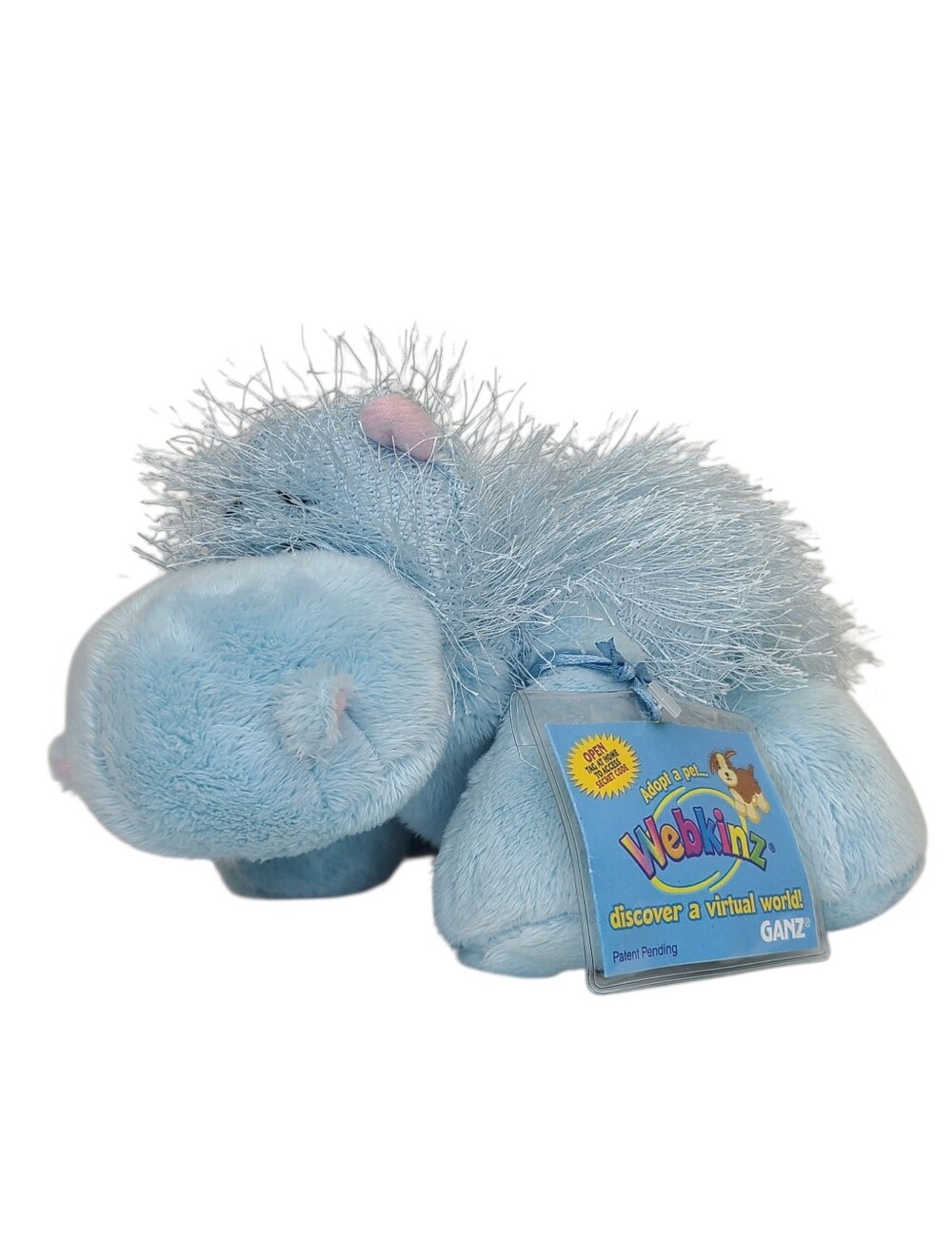 Ganz Webkinz Hippo Plush Stuffed Animal HM009 NWT